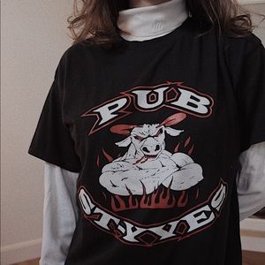 Vintage oversized graphic tee